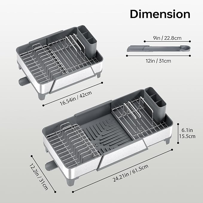 Large Dish Drying Rack - Image 2