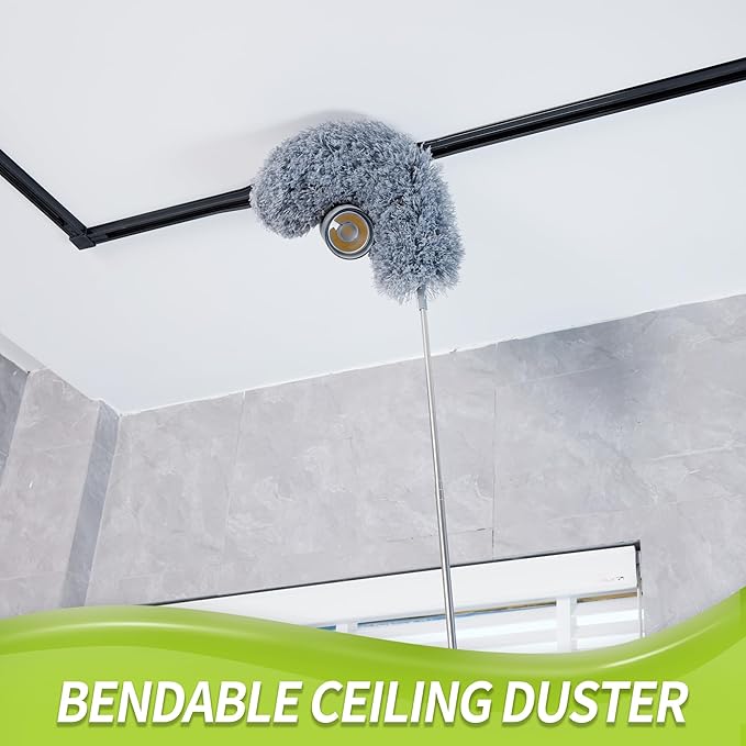 Duster with Extension Pole for Cleaning, Cleaning Supplies for Housekeeping - Image 3