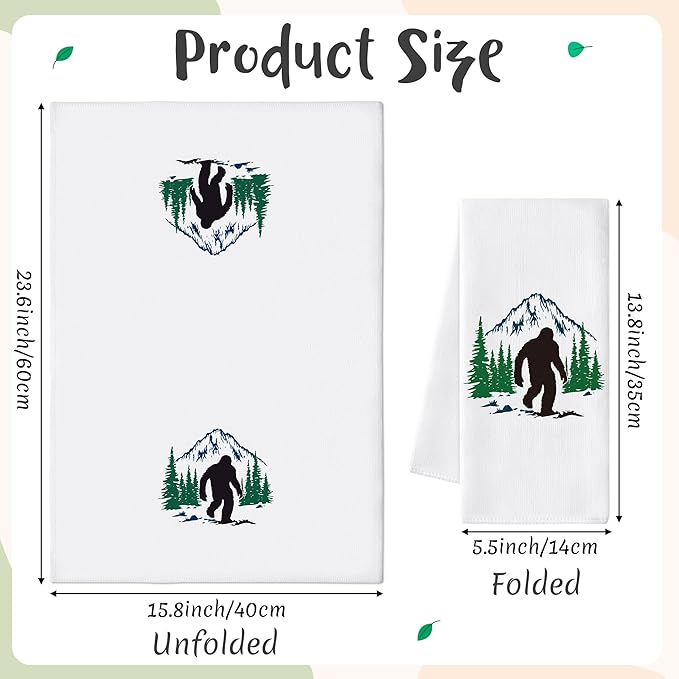 GROBRO7 Funny Gorillas Hand Towel - Image 2