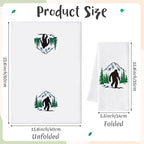GROBRO7 Funny Gorillas Hand Towel - Image 2