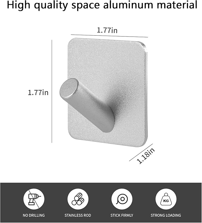 Paoli Heavy Duty Self Adhesive Hooks - Image 2