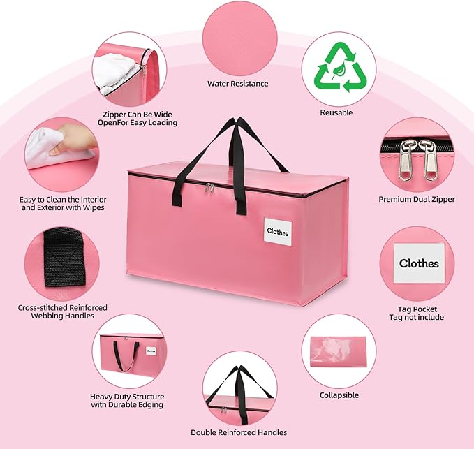 Extra Large Moving Bags with Zipper - Image 3