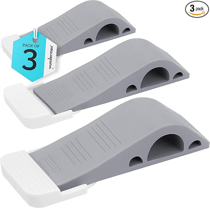 Wundermax Rubber Door Stoppers for Bottom of Door Stop by Wundermax
