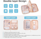 Electronics Organizer Travel Case, Charger Bag Cord Organizer Travel, - Image 2