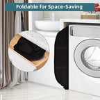 2 Pcs Collapsible Laundry Baskets, Tear Proof Pop Up Laundry Hamper - Image 3