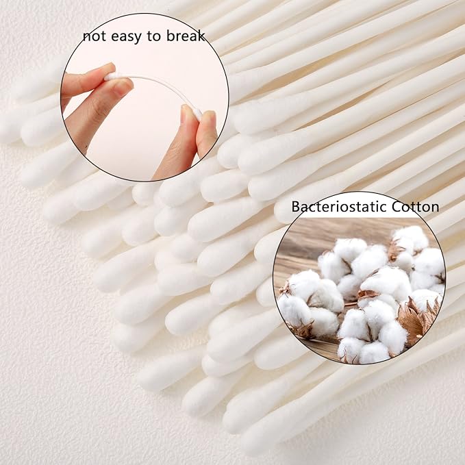 400 Pcs Cotton Swabs Double Precise Tips - Image 2