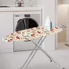 Sprowallow Mushroom Leaf Ironing Board Cover and Pad 15x54 Inch Standard Size - Image 2