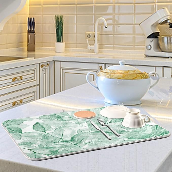 Absorbent Dish Drying Mat for Kitchen Counter - Image 6
