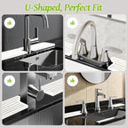 Stone Faucet Mat for Kitchen Sink, Diatomite Quick Dry Kitchen Sink Splash Guard - Image 6