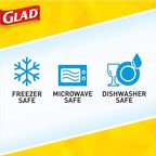 Glad Family Size Food Storage Containers, XL Square - Image 7