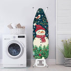 ZDCUSTOM Snowman Bird Ironing Board Cover Universal Stretchy Stain Reisstant - Image 3