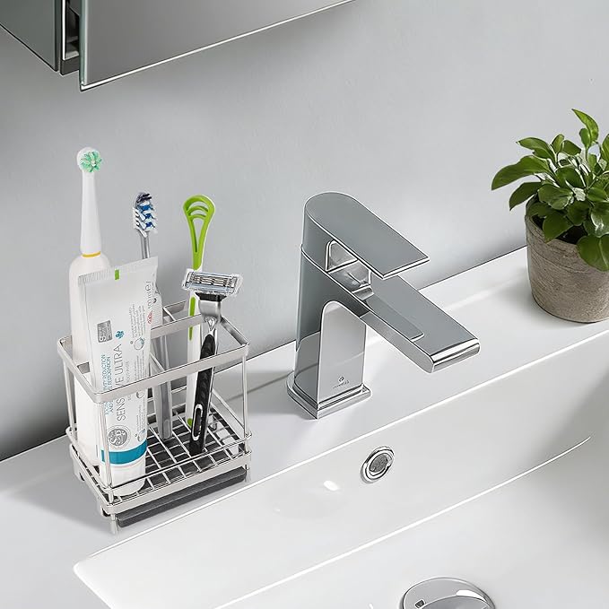 Stainless Steel Toothbrush Holders - Image 2