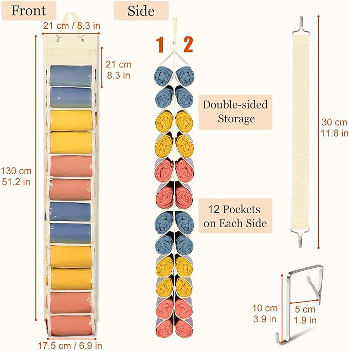 Lirex Scarf Storage Organizer - Image 3
