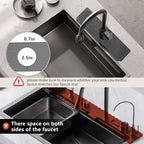 Stone Faucet Mat for Kitchen Sink, Diatomite Fast Drying Absorb Moisture Tray - Image 3