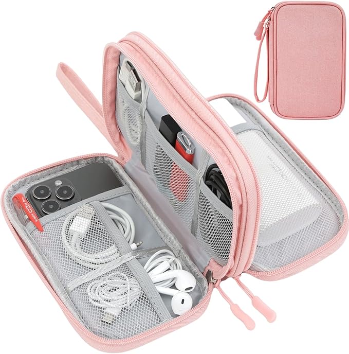 Electronic Cable Organizer Bag, Travel Electronic Accessories Carry Case by Unknown