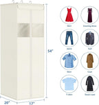 Zilink Clear Garment Bags for Hanging Clothes 54" Large Hanging Garment Bag for - Image 3