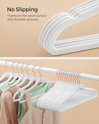 SONGMICS Slim Velvet Hangers, Non-Slip Clothes Hangers - Image 3