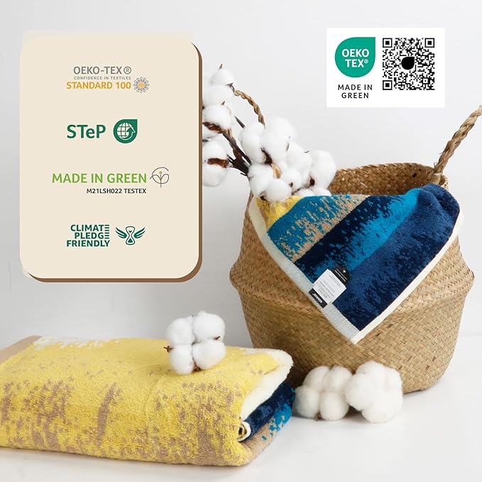 SEMAXE 4-Pack Luxury Bath Towels - Image 3