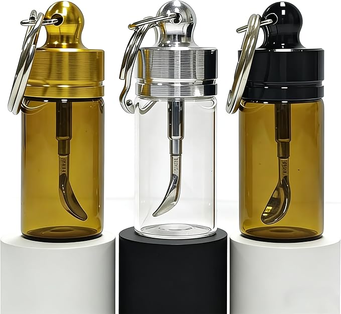3 Pack Mini Glass Containers - Image 6