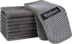 KinHwa Kitchen Washcloths for Dishes Absorbent Microfiber Dish Cloths Quick Dry by KinHwa