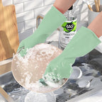 Rubber Kitchen Dishwashing Gloves - Image 6