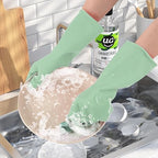 Rubber Kitchen Dishwashing Gloves - Image 2