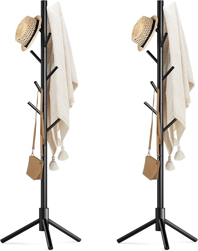 Haddockway Wooden Coat Rack Stand by Haddockway