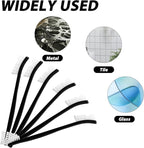 9Pcs Double-Ended Cleaning Brushes Set Nylon All Purpose Clean Brush Small - Image 3