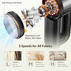 Rechargeable Fabric Shaver, 2-in-1 Lint Remover - Image 4