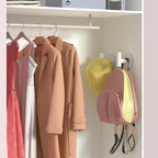 Heavy Duty White Towel Hooks, Stainless Steel Adhesive Coat Hooks - Image 7
