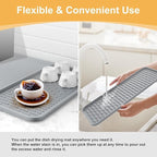 Silicone Coffee Mat, Coffee Bar Accessories Fit Under Coffee Maker Coffee - Image 5