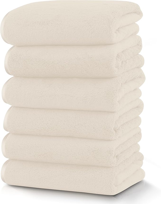 TENSTARS Silk Hemming Hand Towels by TENSTARS