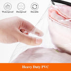 Vieshful 7 Pack Clear Comforter Storage Bag, 60L Clothes Storage Bag - Image 5