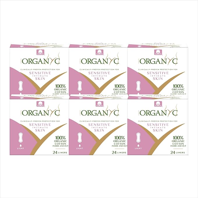 Organyc 100% Certified Organic Cotton Inside and Out Folded Panty Liner by Organyc