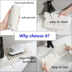 Kitchen Sink Splash Guard Sponge Holder - Image 4