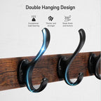 Tatub 29" Rustic Coat Rack Wall Mount - Image 3