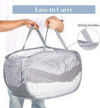 4 Pack Collapsible Laundry Baskets, Foldable Laundry Basket - Image 6