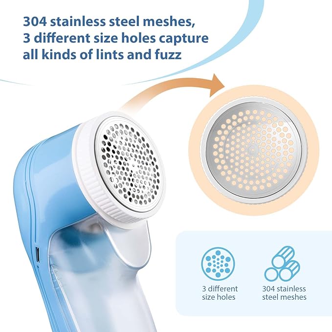 Fabric Shaver, Electric Lint Remover - Image 4