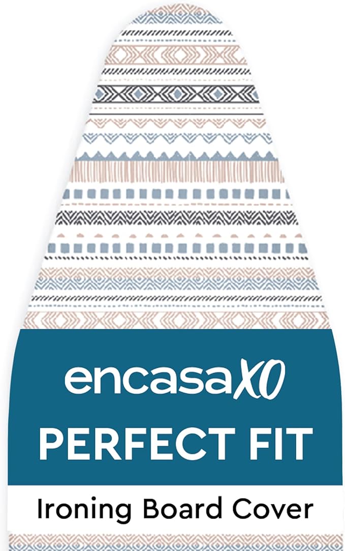 Encasa XO Ironing Board Cover and Pad 54"x18" by EncasaXO