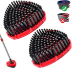 2 Pack Upgrade Scrub Brush Replace Heads Compatible by GFRED