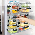 42pcs Glass Food Storage Containers - Image 5