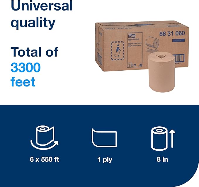 Tork Paper Towel Roll Natural H86, - Image 2