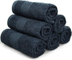 Cleanbear Extra Soft Wash Cloths Washcloths Set 6-Pack 13 x 13 Inches, Highly - Image 7