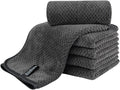 KinHwa Microfiber Hand Towels for Bathroom Soft and Absorbent Face Towels Grey by KinHwa
