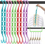 DUCOO 10 PCS Space Saving Hangers, 5-Hole Magic Hangers by Unknown