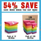 Orighty Microfiber Cleaning Cloth Pack of 120, Microfiber Towels - Image 2