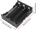 18650 Battery Case Holder 3 Slots X 3.7V 18650 Battery Storage Box, in Parallel - Image 3