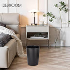 UUJOLY Small Trash Can Wastebasket Garbage Can Container Bins - Image 3