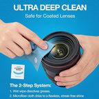 SmoTecQ Lens Wipes for Eyeglasses – Pre-Moistened Lens Cleaner for Coated Lenses - Image 4