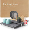 Nested Dish Drying Stone Mat by FEDBB
